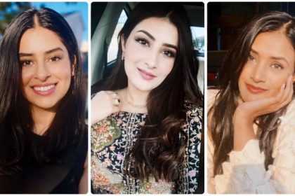 Rawail Ondal, Purwa Ondal and Bushra Ondal, three girls who drowned in Swat lake.