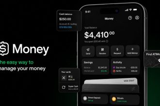 X Money mobile app interface on a smartphone displaying digital wallet, payments, transfers, and account balance. Image Credit: X Money.