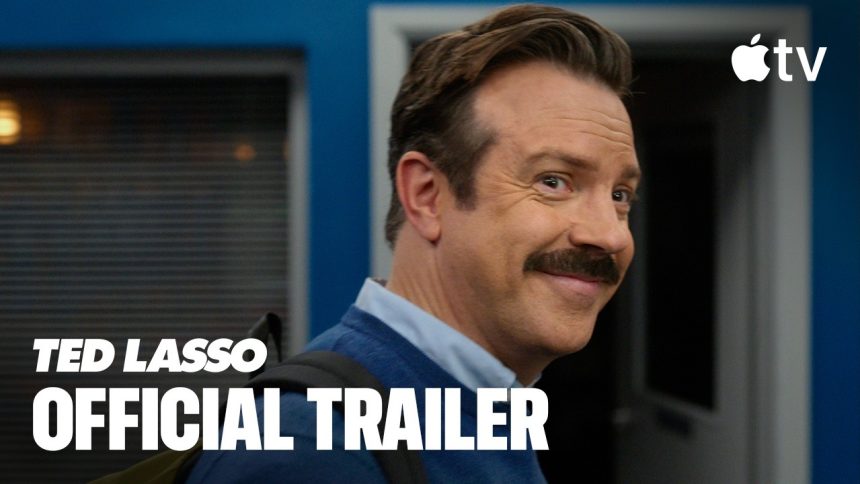 Actor Jason Sudeikis in the “Ted Lasso” Season 4 trailer.
