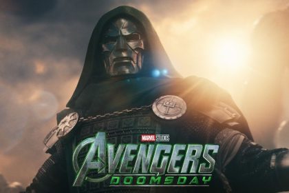 Avengers Doomsday Marvel Studios promotional artwork featuring armored character