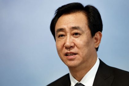 Hui Ka Yan of Evergrande at a 2016 annual results news conference.