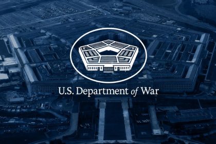 U.S. Department of War building shown from above