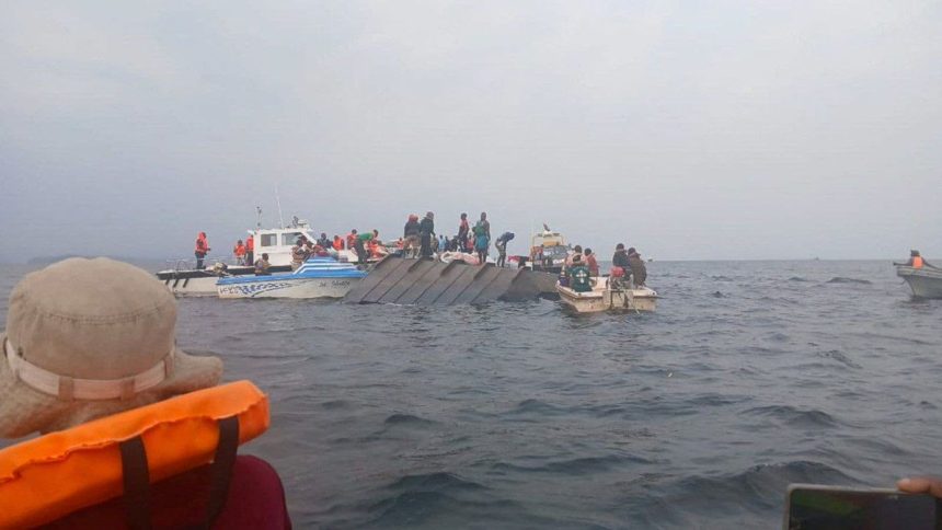 Mbuya Nehanda passenger ferry capsized near Long Island Zimbabwe