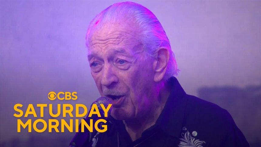 GA-20 and Grammy-winning musician Charlie Musselwhite perform “I Can’t Hold Out” during CBS Saturday Morning’s Saturday Sessions on August 1.