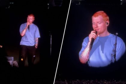 Ed Sheeran addressing the controversy surrounding Macklemore’s tour removal