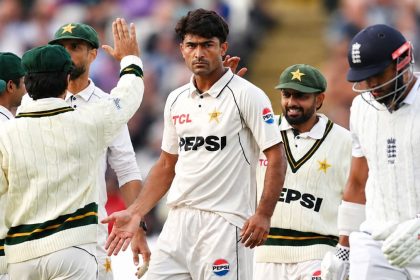 England finish Day 1 of the third Test at 156/4 against Pakistan.