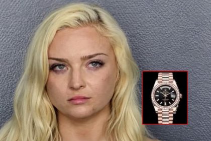 Lynda Mae Crouse and a Rolex watch in a Florida theft case.