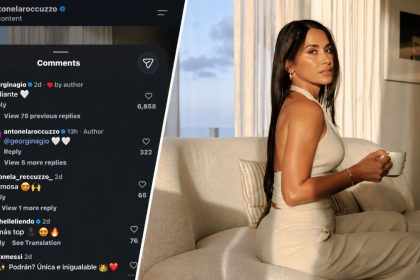 Georgina Rodríguez reacts to Antonela Roccuzzo’s Instagram post
