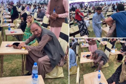Sukkur IBA University Vice Chancellor Asif Sheikh at MDCAT 2026 Karachi testing