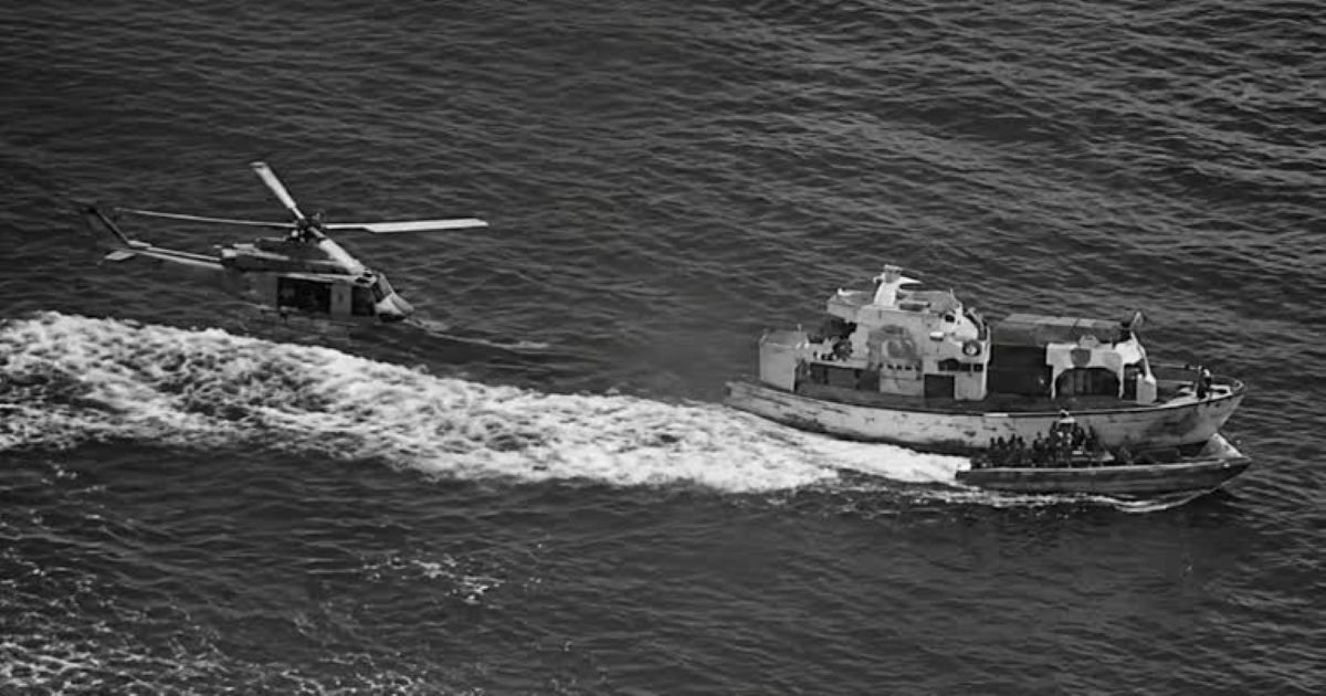 US forces sink the multi-vessel Los Choneros refueling station in the Eastern Pacific