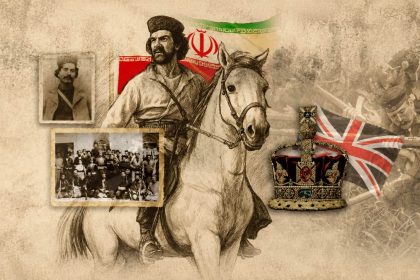 Rais Ali Delvari, Iranian hero and symbol of resistance against British imperialism.