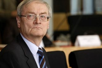 Former German intelligence chief August Hanning pictured in Germany.
