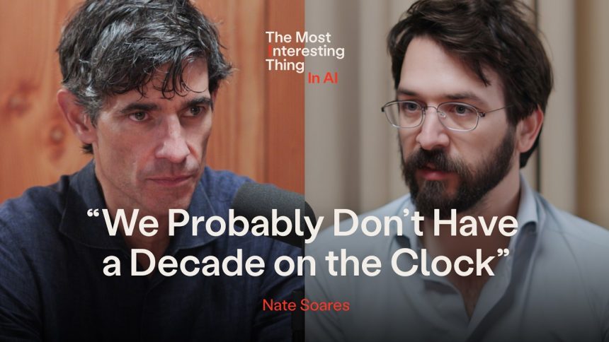 AI researcher Nate Soares discussing artificial intelligence risks and preventing an AI apocalypse.